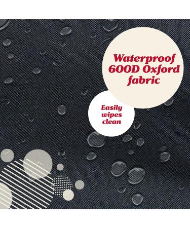 Lusso Gear Heavy Duty Kick Mats (2 Pk) - Waterproof Back Seat Protector for Kids - Premium Oxford Fabric - Gray - Buy Online on GoSupps.com