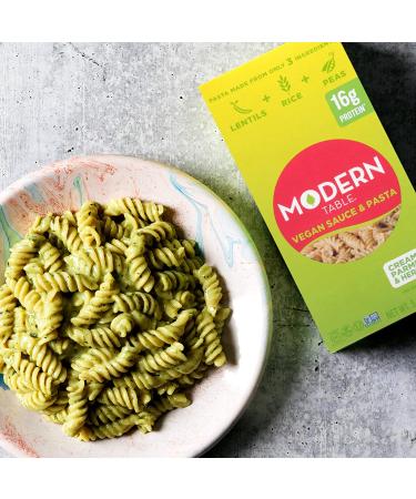 Modern Table Parmesan & Herb Vegan Sauce & Pasta 5.89 oz Box, 6 Ct - Gluten-Free & Certified Vegan with No Artificial Preservatives - Buy Online on GoSupps.com