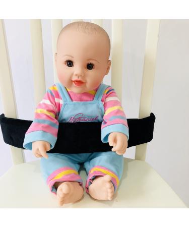 Universal Baby Chair Strap for Seating Infant&Toddler's Highchair Harness (Black)