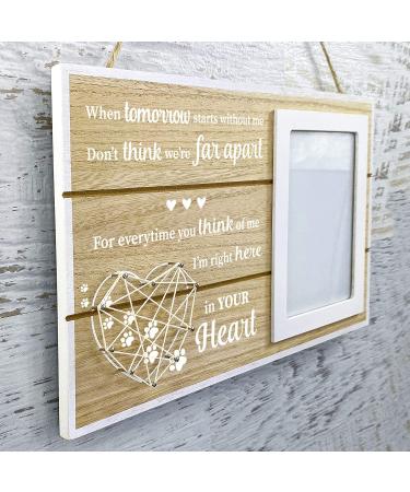 GIFTAGIRL Popular Dog Memorial Gifts - Beautiful Pet Memorial Gifts or Pet Loss Gifts. Our Classy Cat or Dog Memorial Picture Frame Will Show Someone You Care. Loss of Dog Gifts or Cat Memorial Gifts Brown Box - Buy Online on GoSupps.com