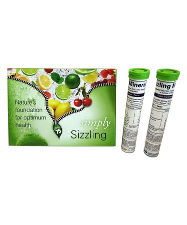 Simply Natural Pure Plant Derived Sizzling Minerals (Lemon/Lime Flavour)