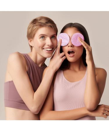 GLOV 5 Reusable Makeup Remover Pads Microfibre Face Cloth Face Wipes Cleansing Pads for Face Facial Cleanser Face Pads Dual Fiber | Dual Fiber Skincare Pads - Buy Online on GoSupps.com