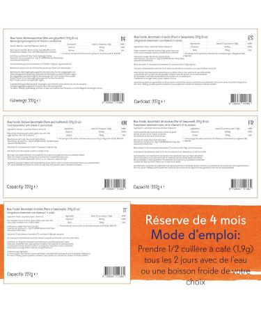 Now Foods Sodium Ascorbate (Sodium Ascorbate) 227g Vegan Powder Lab Tested Vitamin C Gluten Free Soy Free Vegetarian - Buy Online on GoSupps.com