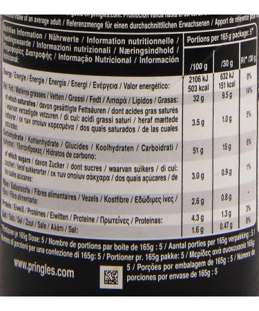 Pringles Hot & Spicy 165g Case - Pack of 9 - Buy Online on GoSupps.com