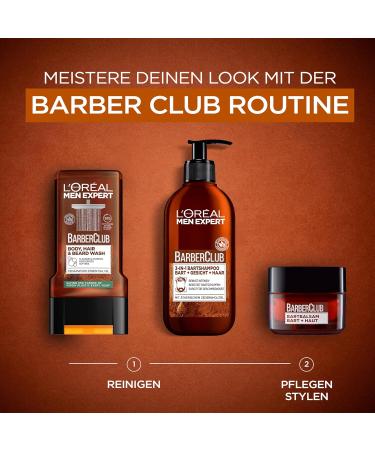 L'Or al Men Expert Beard Balsam - Healthy Beard Growth & Care with Cedar Wood Oil 50 ml | Barber Club - Buy Online on GoSupps.com