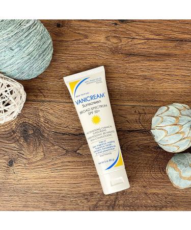 Vanicream Sunscreen Broad Spectrum SPF 50+ 3 Ounce (Pack of 2) - Ultimate Sun Protection Combo - Buy Online on GoSupps.com