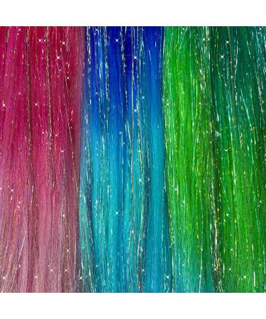 Ombre Braiding Hair - 2 Pack Kanekalon Hair Braids Extensions (Pink & Blue) | International Shipping - Buy Online on GoSupps.com