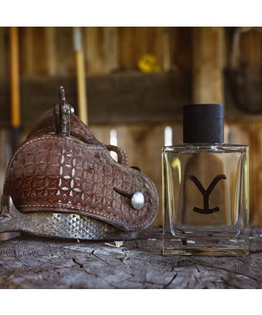 Yellowstone Men's Handcrafted Cologne Spray by Tru Western - Officially Licensed 3.4 fl oz (100 ml) - Buy Online on GoSupps.com