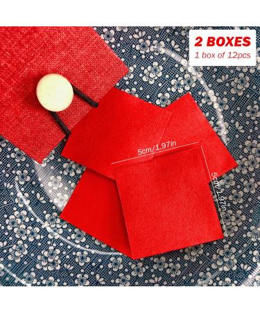 24PCS Chinese Lipstick Paper - Disposable Non-Stick Matte Lip Gloss for Girls & Women - Long Lasting Beauty Must-Have - Buy Online on GoSupps.com