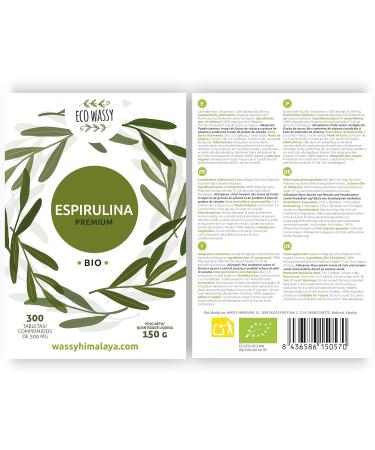 Buy Bio-Spirulina 300 Tablets | 3000mg Pure Spirulina Algae - Detox & Antioxidant Superfood | Vegan & Additive-Free - Buy Online on GoSupps.com