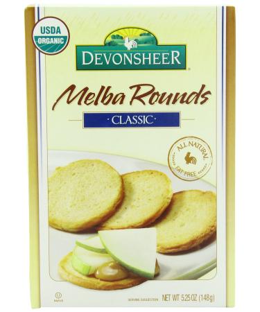 Devonsheer Melba Rounds Classic 5.25 Ounce (Pack of 12) Classic Rounds