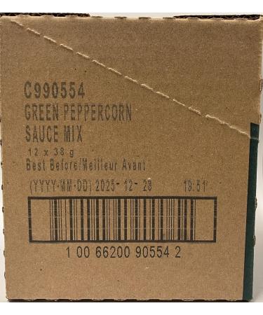 McCormick Gourmet Premium Quality Dry Sauce Mix Green Peppercorn 38g Case Pack 12 Count - Buy Online on GoSupps.com