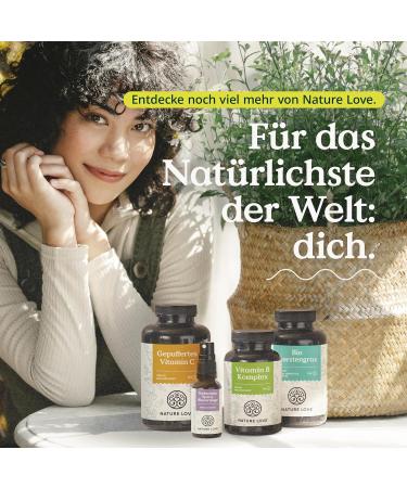 Buy Nature Love Coenzyme Q10 - 200mg Vegan Capsules | 120 High-Dose Capsules | Herbal Fermentation | Made in Germany - 4 Month Supply - Buy Online on GoSupps.com