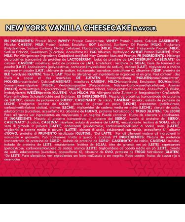 BSN Syntha 6 Ultra Protein Powder - New York Vanilla Cheesecake Flavor 48 Servings 2.26 kg - Low Sugar Muscle Growth & Repair - Buy Online on GoSupps.com