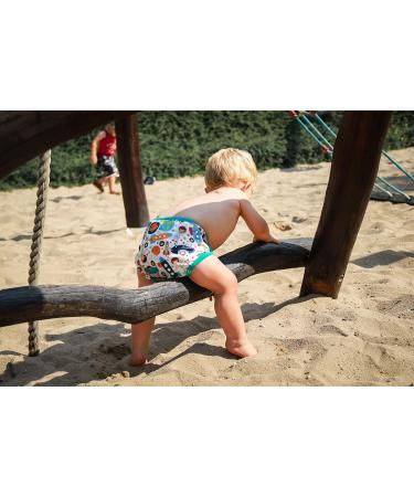 Petit Lulu Cloth Nappy Wrap | One Size (11-35.2 lbs) | Hook & Loop | Reusable Diaper Wrap - Buy Online on GoSupps.com