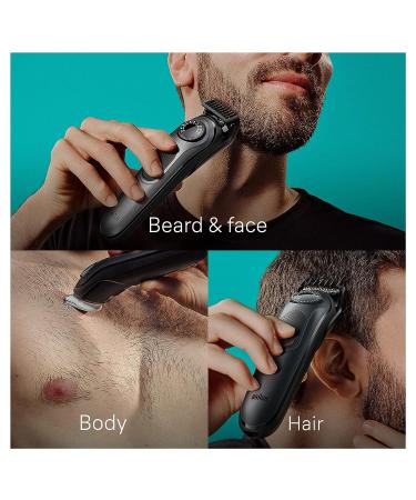 Braun All-in-One Style Kit Series 5 5480: 8-in-1 Trimmer for Men | Beard Trimmer, Body Trimmer, Hair Clippers & More | Ultra-Sharp Blade, 40 Length Settings, Waterproof | Manscaping Essentials - Buy Online on GoSupps.com
