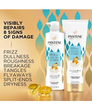 Pantene Pro-V Miracles Bond Repair Keratin + Vitamin E 1 Minute Miracle Conditioner 325mL - Buy Online on GoSupps.com