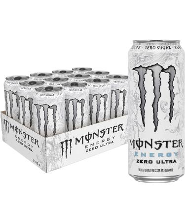 Monster Energy Zero Ultra 473mL Cans Pack of 12