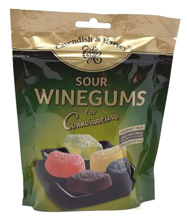 Cavendish & Harvey Cavendish and Harvey Sour Winegums 180g