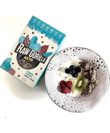 Raw Gorilla Keto Mighty Muesli Chocolate Chip - Buy Online on GoSupps.com