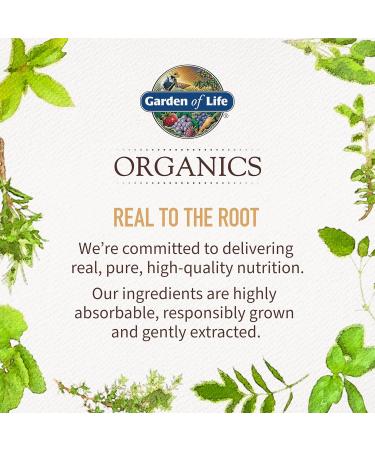 Garden of Life Organics Organic Multivitamin for Women - Womens Multi with Vitamin C D Folate B6 B12 Biotin Iron Vegan Whole Food Vitamins for Women Energy Skin Nails 60 Tablets 60 Count (Pack of 1) - Buy Online on GoSupps.com