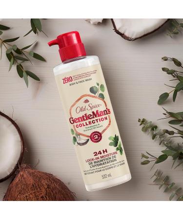 Old Spice Men's Body Wash GentleMan's Blend Eucalyptus and Coconut Oil 532ml Eucalyptus & Coconut Oil - Buy Online on GoSupps.com