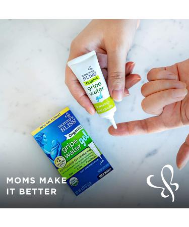Mommy's Bliss Organic Gripe Water Gel for Infants 0.53 oz | 2 Weeks+ Relief - Buy Online on GoSupps.com