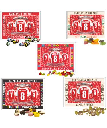 Rotherham Football Shirt Personalised Gift Boxed Sweets Variety