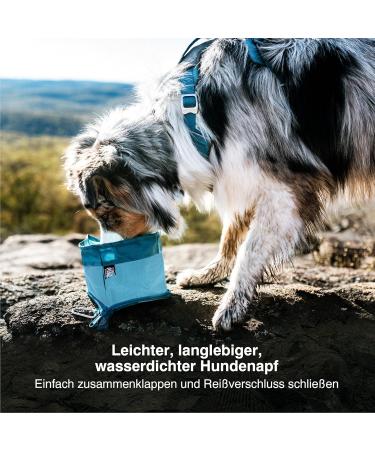 Kurgo Collapsible Dog Bowl - 1.4L Red with Snap Hook & Closure | Perfect for Travel & Outdoor Adventures - Buy Online on GoSupps.com