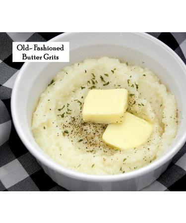 Dixie Lily White Grits Bundle - 2 x 20 oz Bags of Enriched Corn Grits | JFS Recipe Card Included - Buy Online on GoSupps.com