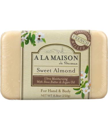 A La Maison De Proven Bar Soap Sweet Almond 8oz 1