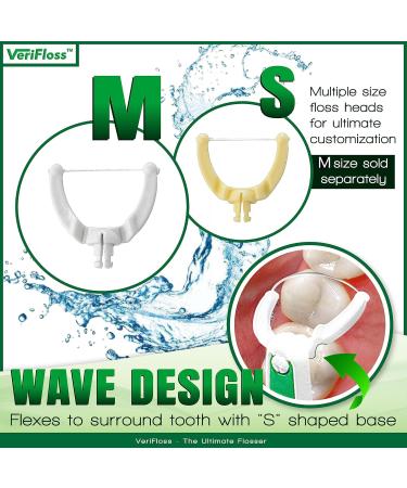 Verifresh Verifloss Refill Pack - Size S Dental Floss Replacement Heads 20 Pieces for Optimal Oral Hygiene - Buy Online on GoSupps.com