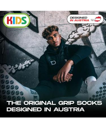 Tapedesign Unisex Allround Kids Socks - One Size White | International Shipping Available - Buy Online on GoSupps.com