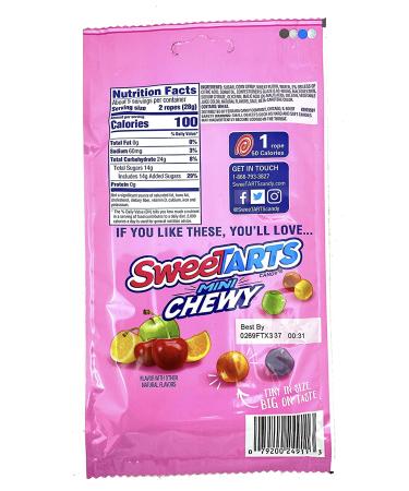 Sweet Tarts Ropes Variety Pack - Tangy Strawberry, Cherry Punch, Watermelon Berry Collision | Set of 3 - Buy Online on GoSupps.com