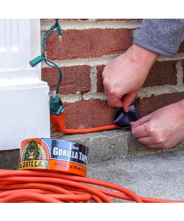 Gorilla Black Duct Tape  1.88" x 35 yd  Black  (Pack of 2) - Buy Online on GoSupps.com