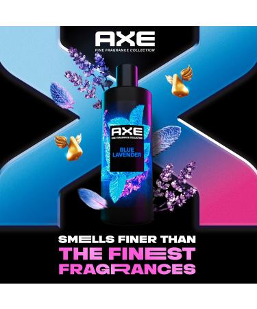 AXE Fine Fragrance Body Wash for Men 12h Refreshing Blue Lavender Scent | Infused with Lavender Mint & Amber 18 oz - International Shipping Available - Buy Online on GoSupps.com