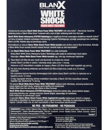 BlanX White Shock Treatment 50ml + LED Bite Kit | Effective Teeth Whitening | Fast International Shipping - Buy Online on GoSupps.com