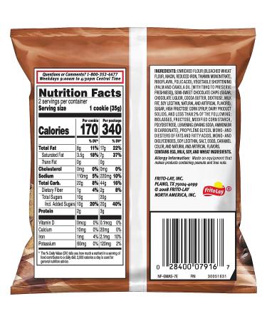 Grandma's Chocolate Chip Cookies 2.5 oz (Pack of 60) - Bulk Soft Baked Treats - Buy Online on GoSupps.com