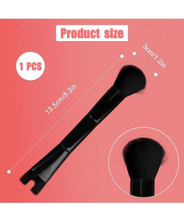 Shop Dual End Nose Contour Brush - U Shaped Makeup Tool for Precision Contouring (Black) - International Shipping Available - Buy Online on GoSupps.com