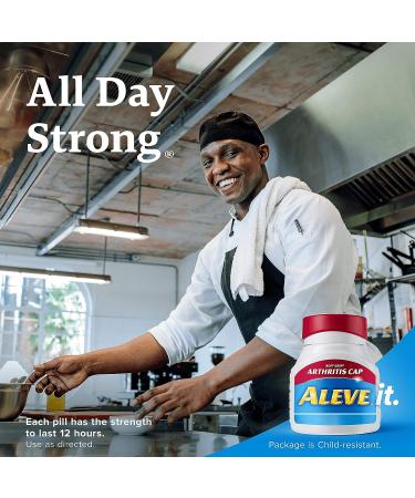 Aleve Soft Grip Arthritis Gelcaps 40 ea - Fast-Acting Pain Relief for Arthritis - Buy Online on GoSupps.com