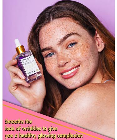 Truly Beauty Purple Rain Facial Oil - Natural Acne Scar Treatment with Rosehip Extract - Spot Treatment and Skin Care Serum - Buy Online on GoSupps.com