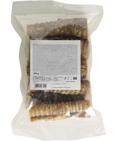 Croci Niki Natural Barf - Dried Bovine Trachea Natural Snack for Dogs Ideal for the Barf Diet 200 g - Buy Online on GoSupps.com