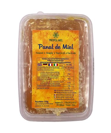 Honeycomb of EU origin -350 g - Flower honey in comb with floral aroma. Bee honey strengthens the defenses has
