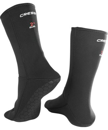 Cressi Anti-Slip 2.5mm Socks Medium Black