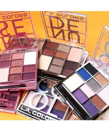 L.A. COLORS Color Block Eyeshadow Palette - Glam | Shop Now - Buy Online on GoSupps.com