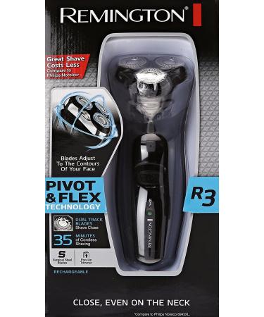 Remington R3-4110A Men's Electric Rotary Shaver - Black - Buy Online on GoSupps.com