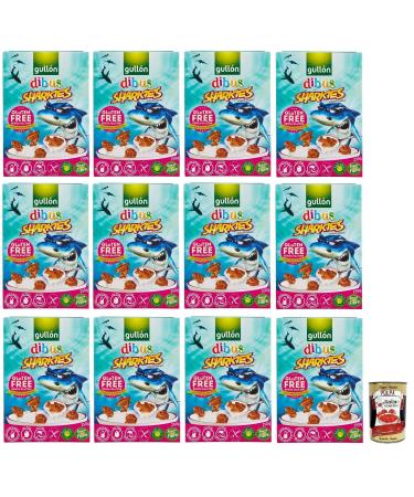FULLON SHARKIES SANS GLUTINEGR.250 BISCOTTINI - 12 unit s