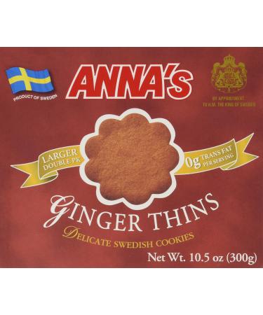 Annas Delicate Swedish Cookies, 10.5 Oz (Ginger Thins)