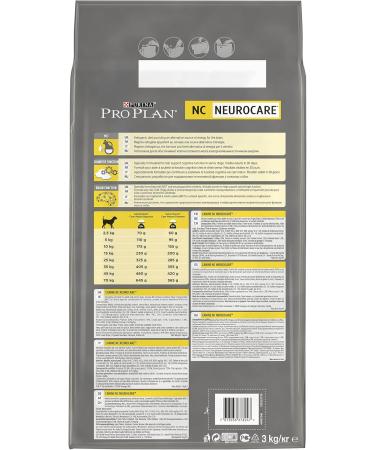 PRO PLAN NC Neurocare Dog | 3 kg | Complete Food for Dogs of All Breeds | with Medium Chain Triglyceride Oil | for Adult and Senior Dogs | Dry Food - Buy Online on GoSupps.com