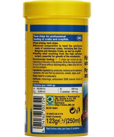 Shop JBL NovoCrabs 30272 Complete Food for Crabs - 250 ml Tablets | Ideal for 5-20 cm Crabs - Fast International Shipping - Buy Online on GoSupps.com